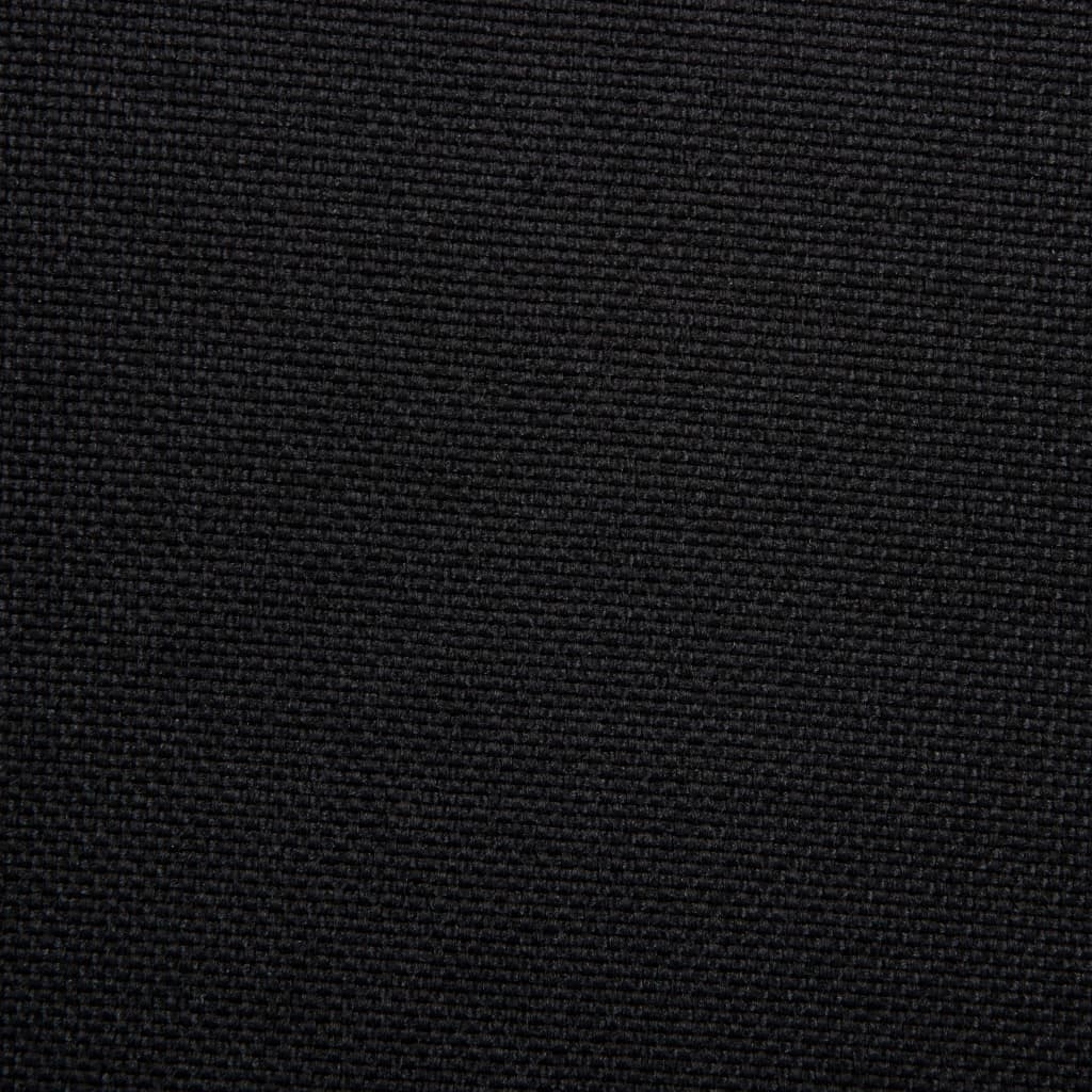 Swivel Dining Chair Black Fabric