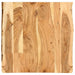 Table Top Solid Acacia Wood 58X(50-60)X2.5 Cm