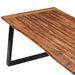 Dining Table Solid Acacia Wood 180X90 Cm