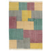 Handwoven Kilim Rug Cotton Printed Multicolour