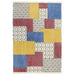 Handwoven Kilim Rug Cotton Printed Multicolour