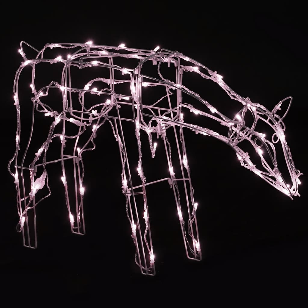 3 Piece Christmas Light Display Reindeers 229 Leds