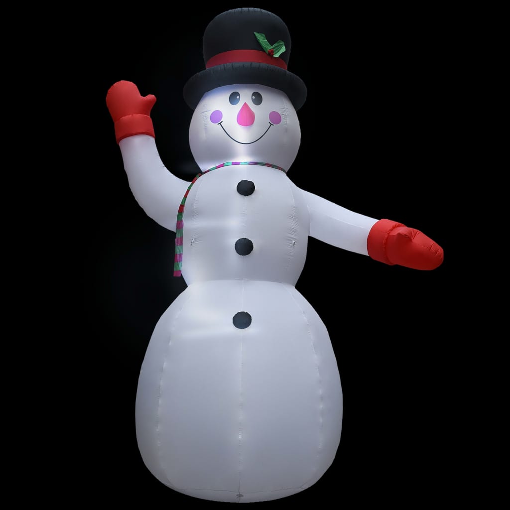 Christmas Inflatable Snowman With Led Ip44 Xxl