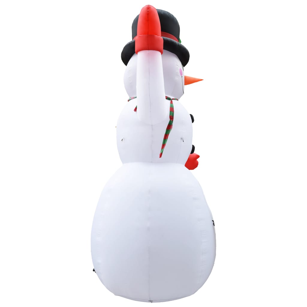 Christmas Inflatable Snowman With Led Ip44 Xxl