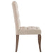 Dining Chairs 2 Pcs Linen-Look Fabric