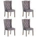 Dining Chairs 2 Pcs Velvet