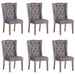 Dining Chairs 2 Pcs Velvet