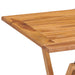 5 Piece Folding Outdoor Dining Set Solid Teak Wood 4-seater (without armrest)