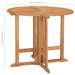 5 Piece Folding Outdoor Dining Set Solid Teak Wood 4-seater (without armrest)