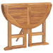 5 Piece Folding Outdoor Dining Set Solid Teak Wood 4-seater (without armrest)