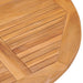 5 Piece Folding Outdoor Dining Set Solid Teak Wood 4-seater (without armrest)