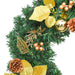 Christmas Garland With Led Lights Green 2.7 M Pvc