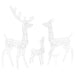 Acrylic Reindeer Family Christmas Decoration 300 Led