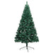 Artificial Half Pre-Lit Christmas Tree With Stand 210 Cm Pvc