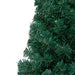 Artificial Half Pre-Lit Christmas Tree With Stand 210 Cm Pvc