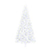 Artificial Half Pre-Lit Christmas Tree With Stand 210 Cm Pvc