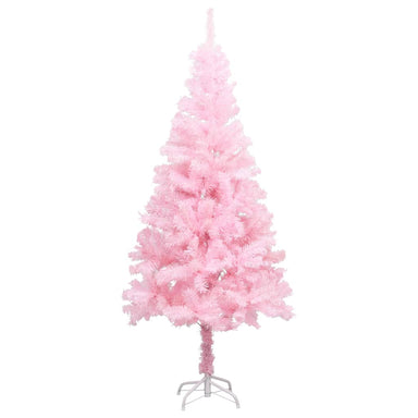 Artificial Pre-Lit Christmas Tree With Stand 150 Cm Pvc