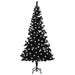 Artificial Pre-Lit Christmas Tree With Stand 150 Cm Pvc