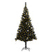 Artificial Pre-Lit Christmas Tree With Stand 150 Cm Pvc