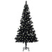 Artificial Pre-Lit Christmas Tree With Stand 150 Cm Pvc