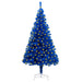 Artificial Pre-Lit Christmas Tree With Stand 150 Cm Pvc