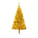 Artificial Pre-Lit Christmas Tree With Stand 150 Cm Pvc