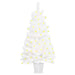 Artificial Pre-Lit Christmas Tree White 90 Cm