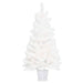 Artificial Pre-Lit Christmas Tree White 90 Cm