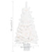 Artificial Pre-Lit Christmas Tree White 90 Cm