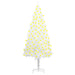 Artificial Pre-Lit Christmas Tree White 90 Cm