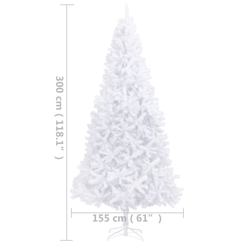 Artificial Pre-Lit Christmas Tree 300 Cm