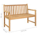 Garden Bench Solid Teak Wood