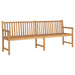 Garden Bench Solid Teak Wood