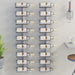 Wall-Mounted Wine Racks For 18 Bottles 2 Pcs Iron