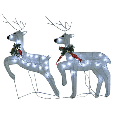 Christmas Reindeers 2 Pcs 40 Leds