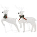 Christmas Reindeers 2 Pcs 40 Leds