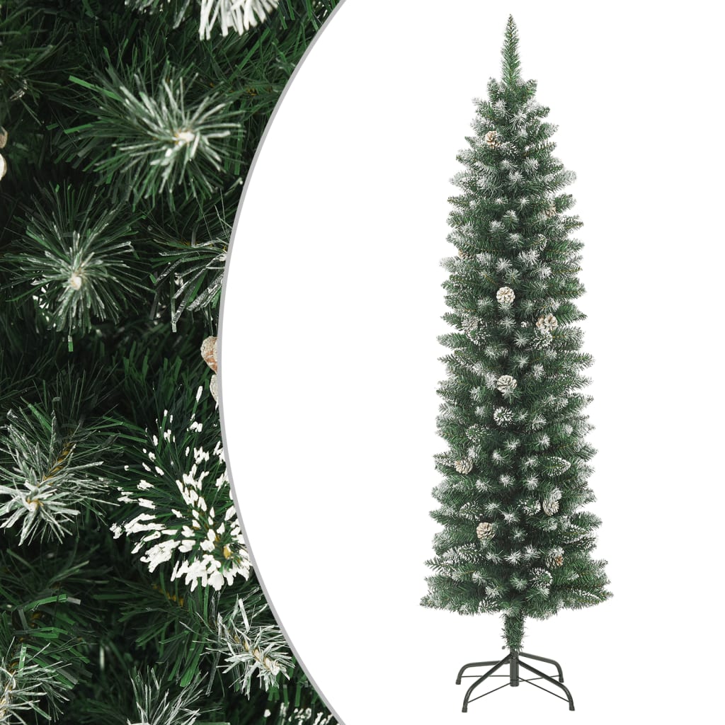 Artificial Slim Christmas Tree 300 Leds