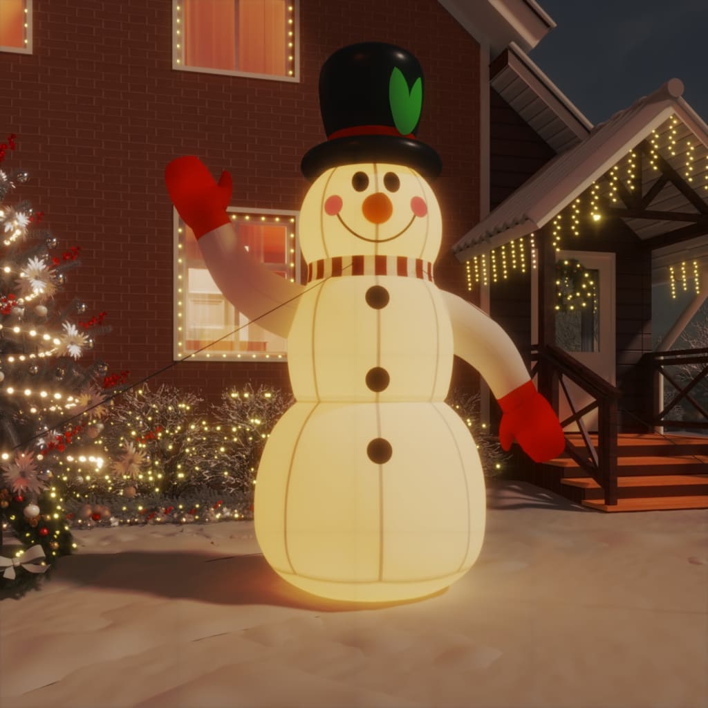 Christmas Inflatable Snowman With Leds