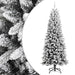 Artificial Christmas Tree 150 Leds And Flocked Snow