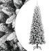 Artificial Christmas Tree 150 Leds And Flocked Snow