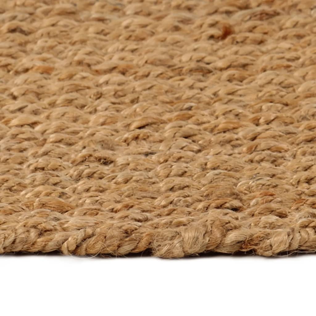 Rug Rectangular Natural Jute