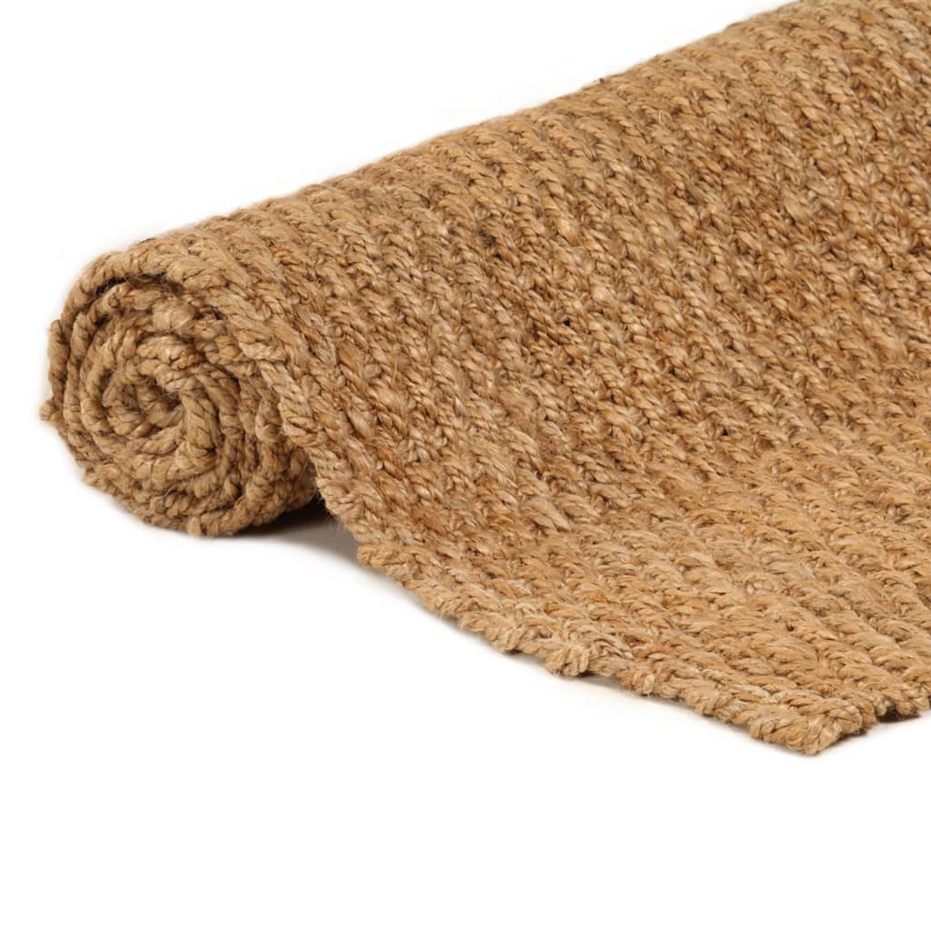 Rug Rectangular Natural Jute