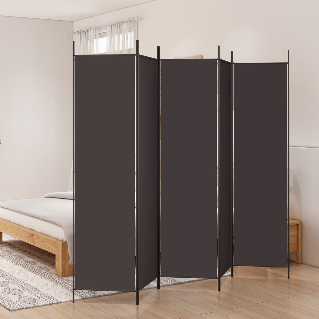 6-Panel Room Divider Fabric