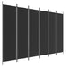 6-Panel Room Divider Fabric