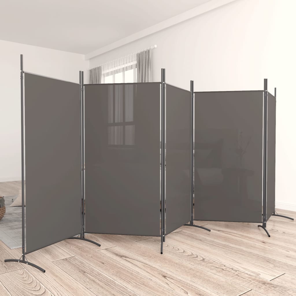 4-Panel Room Divider Fabric