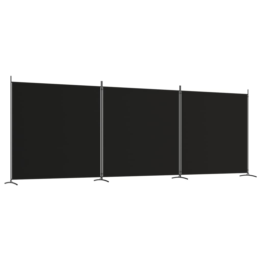 3-Panel Room Divider Fabric