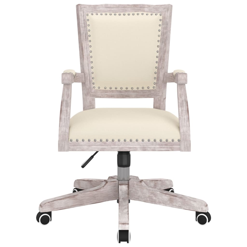 Swivel Office Chair Linen