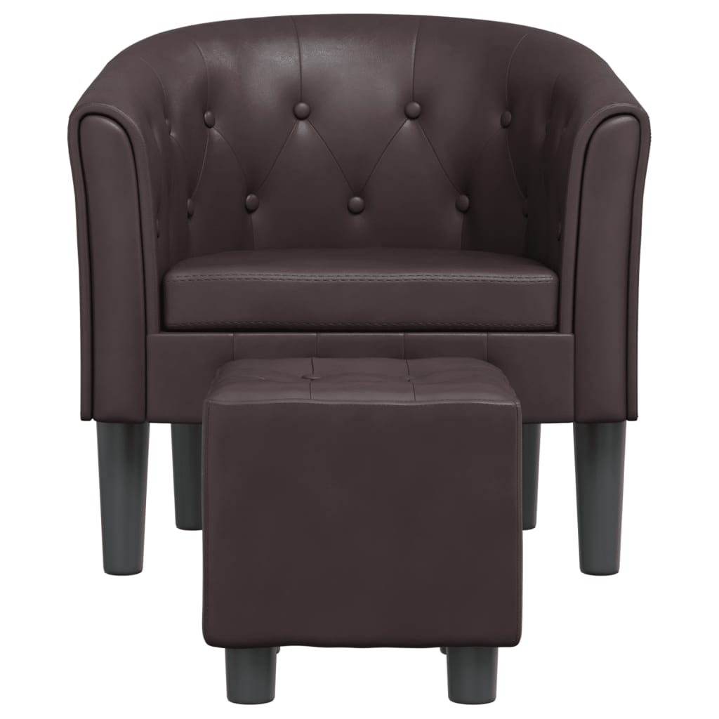 Tub Chair Faux Leather