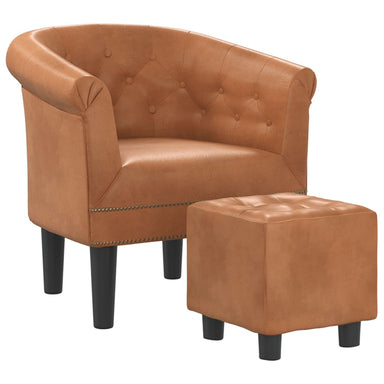 Tub Chair Faux Leather