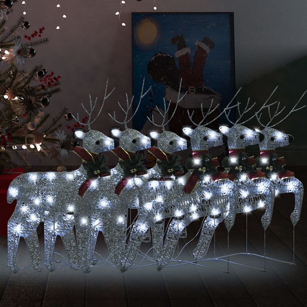 Christmas Reindeers 2 Pcs 40 Leds